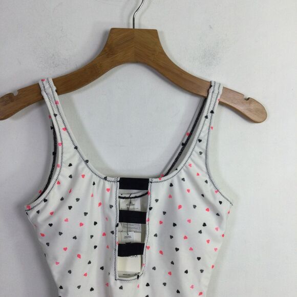 Volcom Womens Heartache One Piece Swimsuit Sleeveless Stretch White Size S NWT - Picture 3 of 16